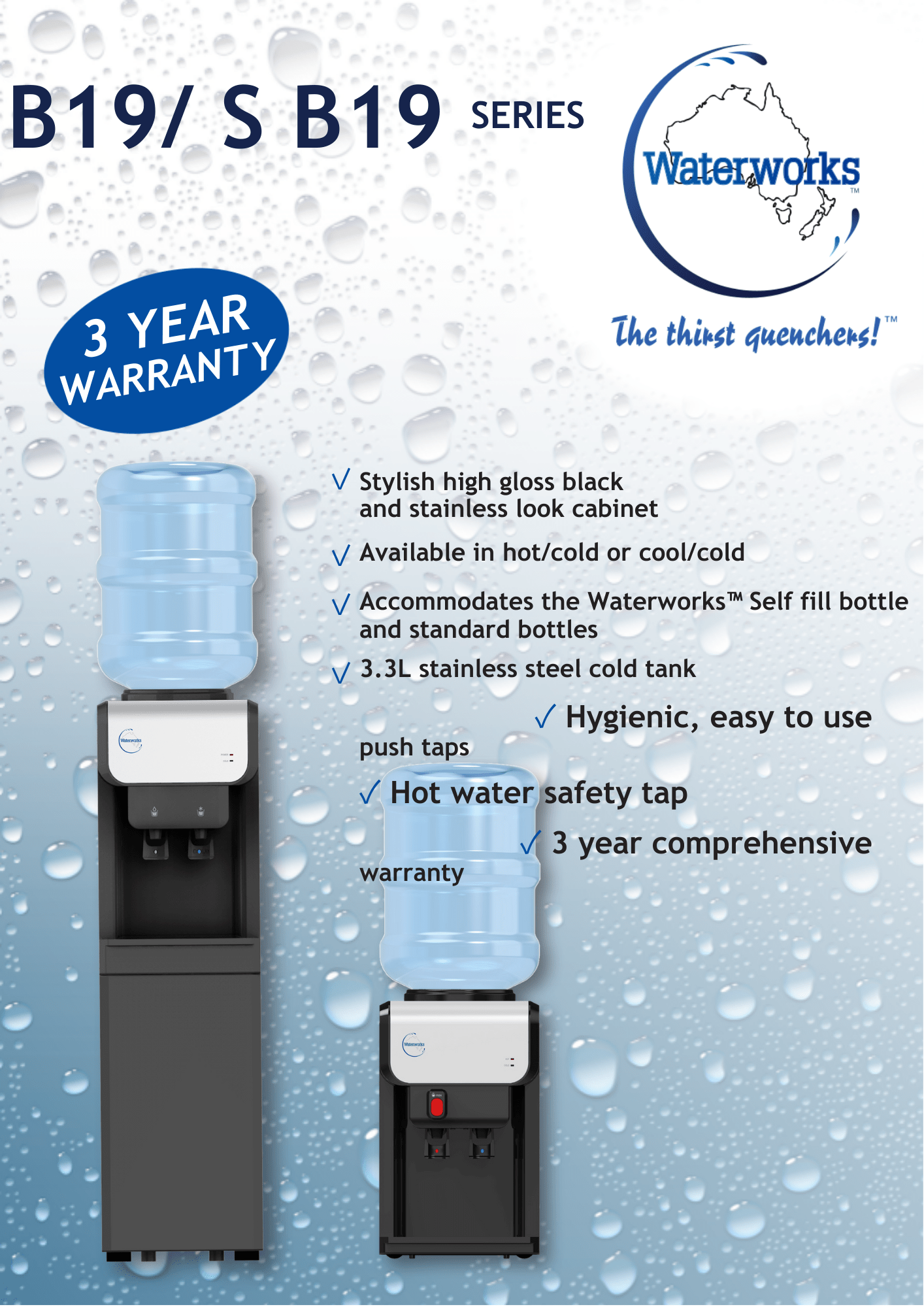 WATERWORKS™ - SB19 Series - Bench Top - Awesome Water®