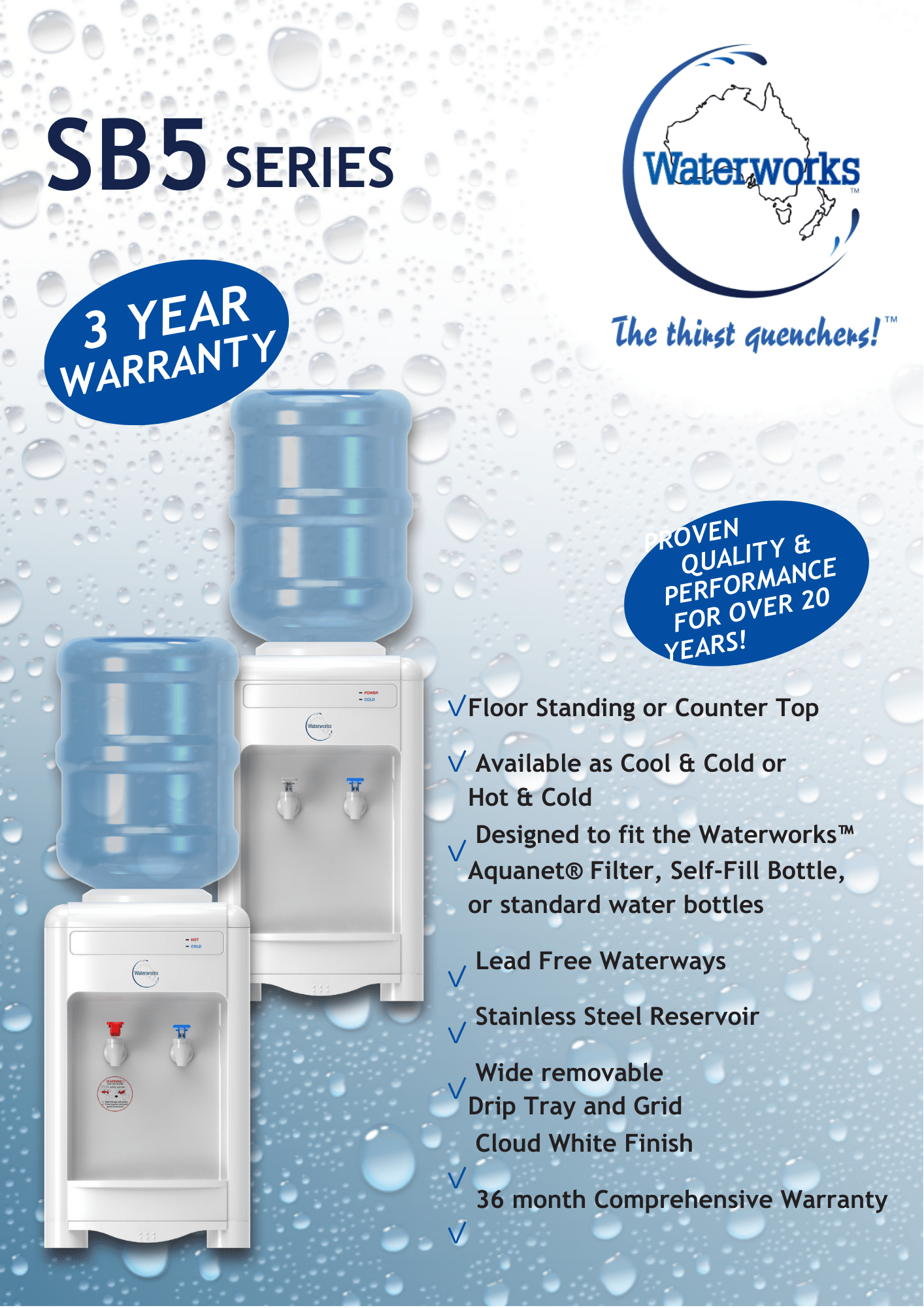 WATERWORKS™ - SB5 Series - Bench Top - Awesome Water®