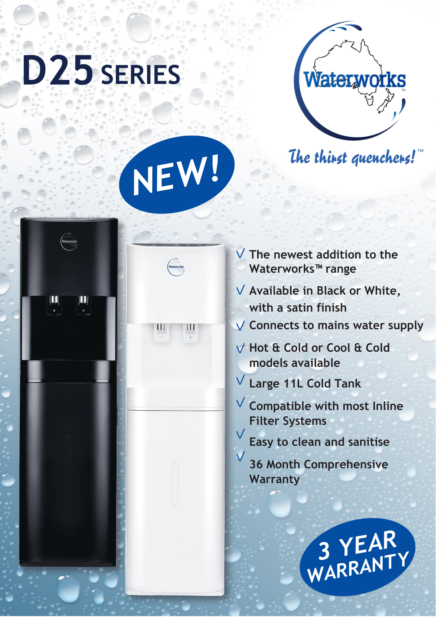 WATERWORKS™ - D25 - Free Standing - Awesome Water®