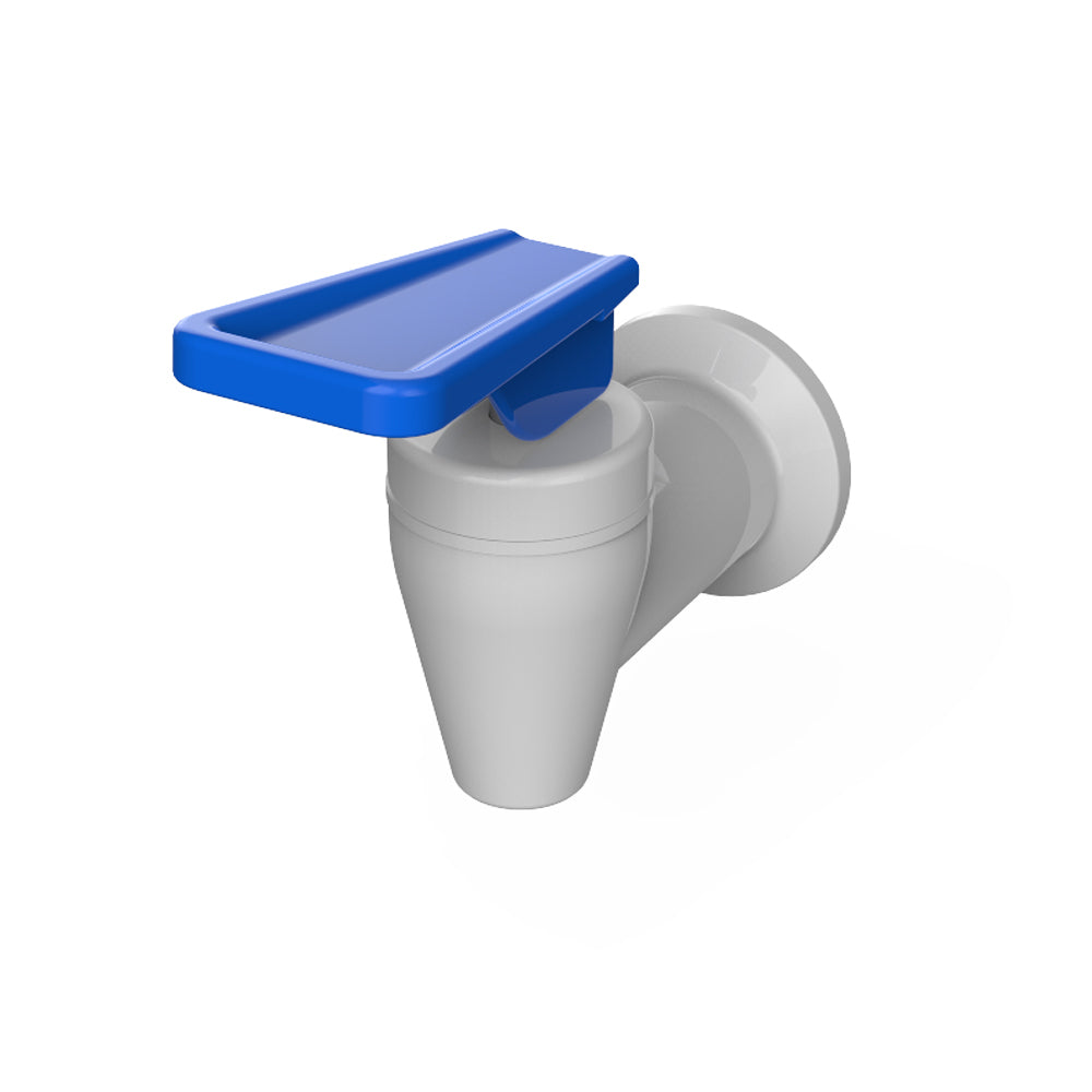 Blue White Cooler Tap