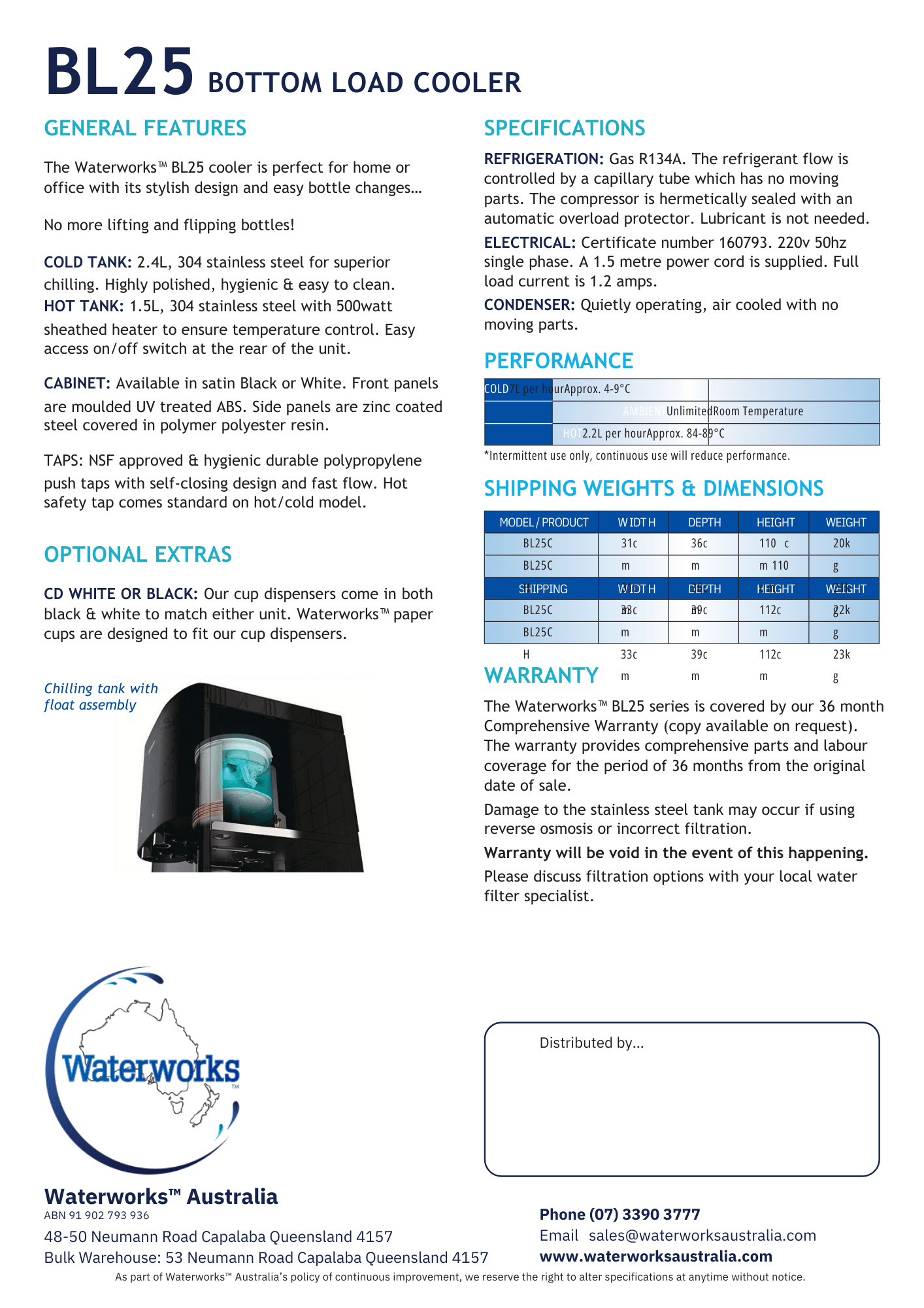 WATERWORKS™ - BL25 - Bottom Load - Awesome Water®