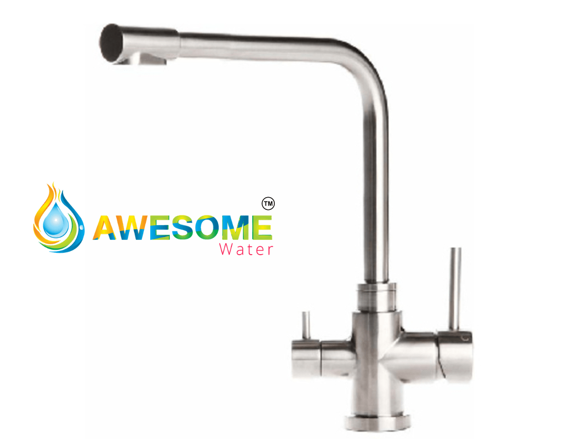 AWESOME WATER® - Mixer 3 Way Stainless Steel - Short - Awesome Water®