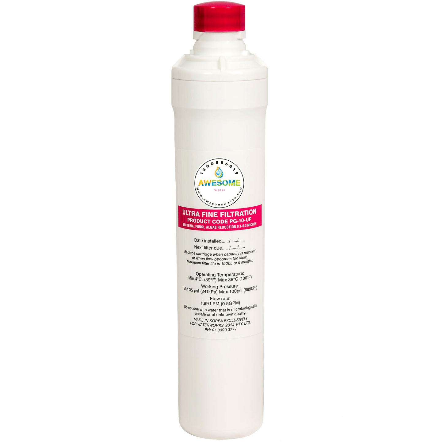 AWESOME WATER® - Swing & Twist Filtration System - Replacement Filter (Filter Only) - Awesome Water®