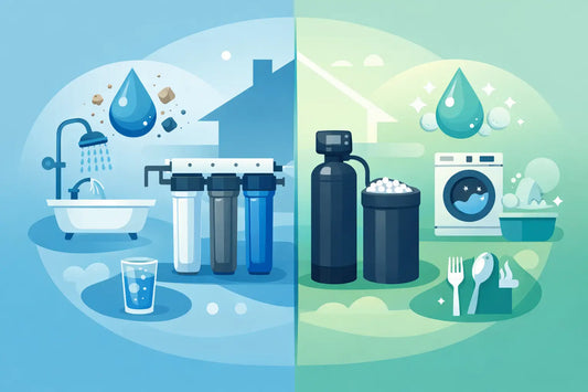 Whole House Filtration System vs Water Softener