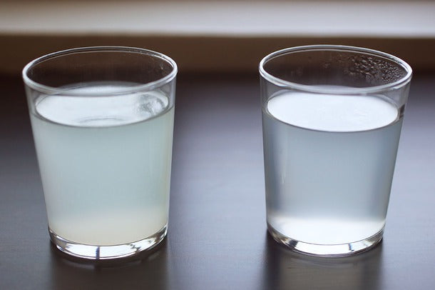 Is it OK to drink cloudy tap water?