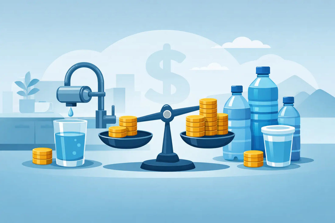 Filtered Tap vs Bottled Water: Which Costs Less?