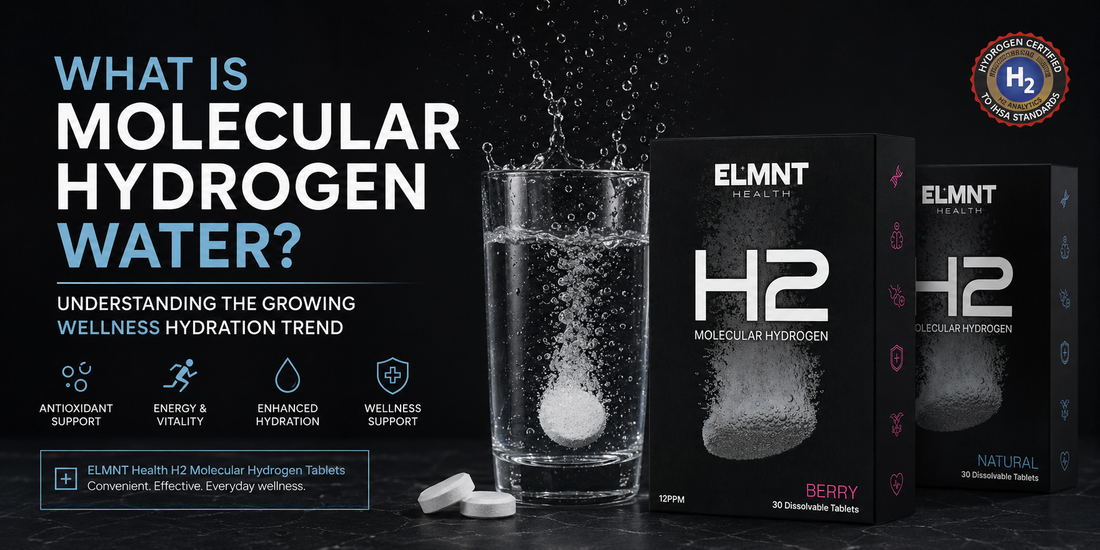 What Is Molecular Hydrogen Water? The Growing Wellness Trend