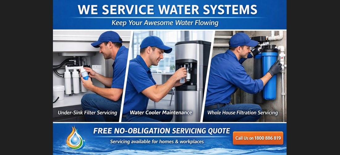 We Don't Just Install - We Maintain! (Maintenance and Servicing by Awesome Water)