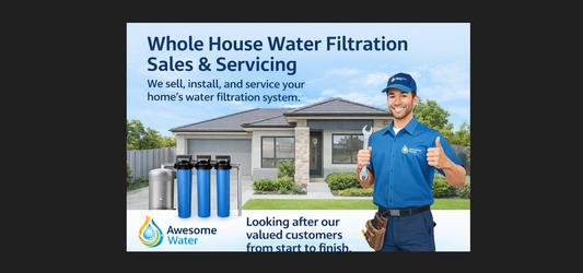 Whole House Water Filtration Systems Australia - Sales & Servicing