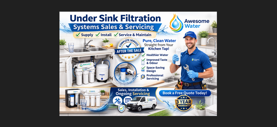 Under Sink Water Filters Australia - Sales & Servicing