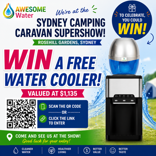 Win a FREE Awesome Water Cooler – Supershow Giveaway Now Online!