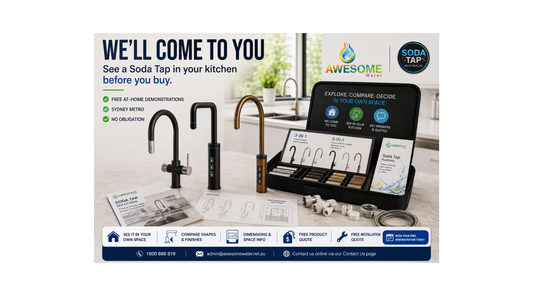 Free At-Home Soda Tap Demonstrations Sydney - Awesome Water