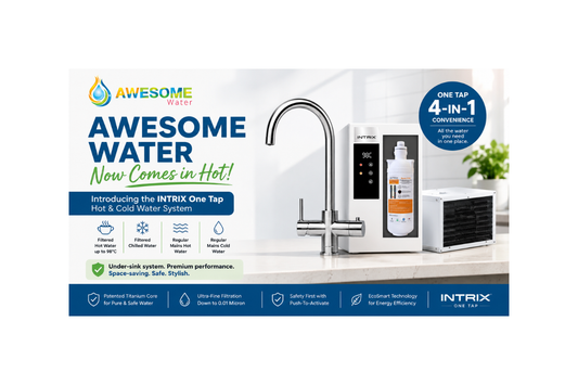 Awesome Water Now Comes in Hot – Meet the INTRIX One Tap Hot & Cold Water System