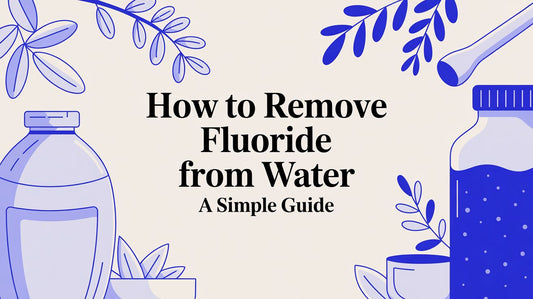 How to Remove Fluoride From Water A Simple Guide