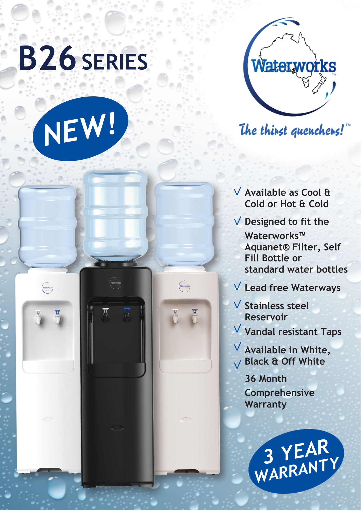 WATERWORKS™ - B26 Series - Free Standing - Awesome Water