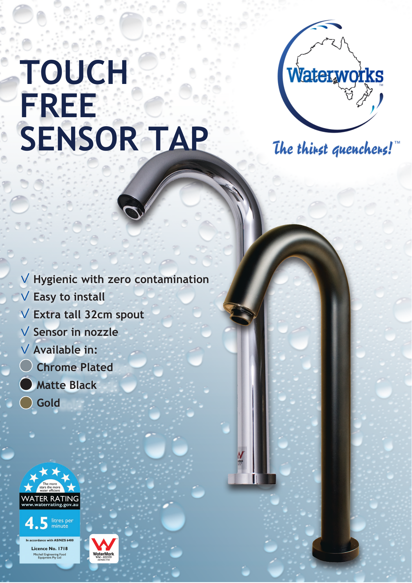 WATERWORKS™ - Sensor Tap - Awesome Water
