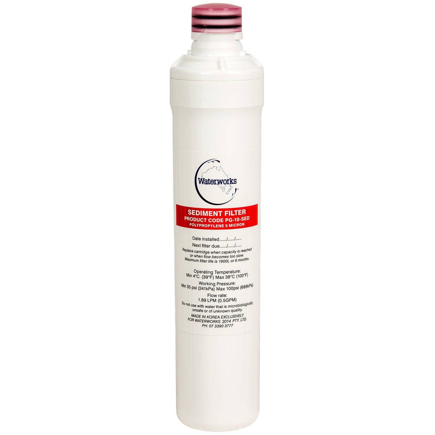 WATERWORKS™ - PNP (Swing & Twist) mains pressure filter - (replacement filter only)