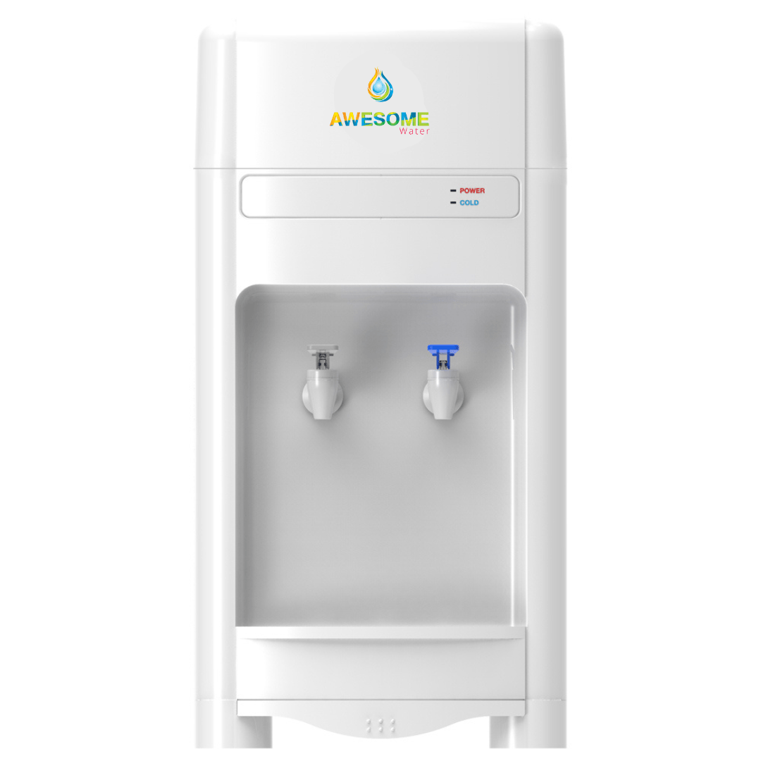 AWESOME WATER® - BIG BELLY AUTO FILL (PLUMBED) - BENCH TOP WATER DISPENSER