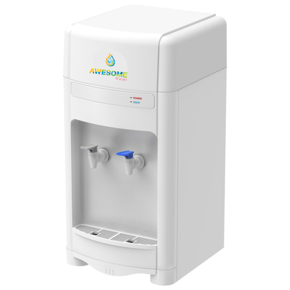 AWESOME WATER® - BIG BELLY AUTO FILL (PLUMBED) - BENCH TOP WATER DISPENSER
