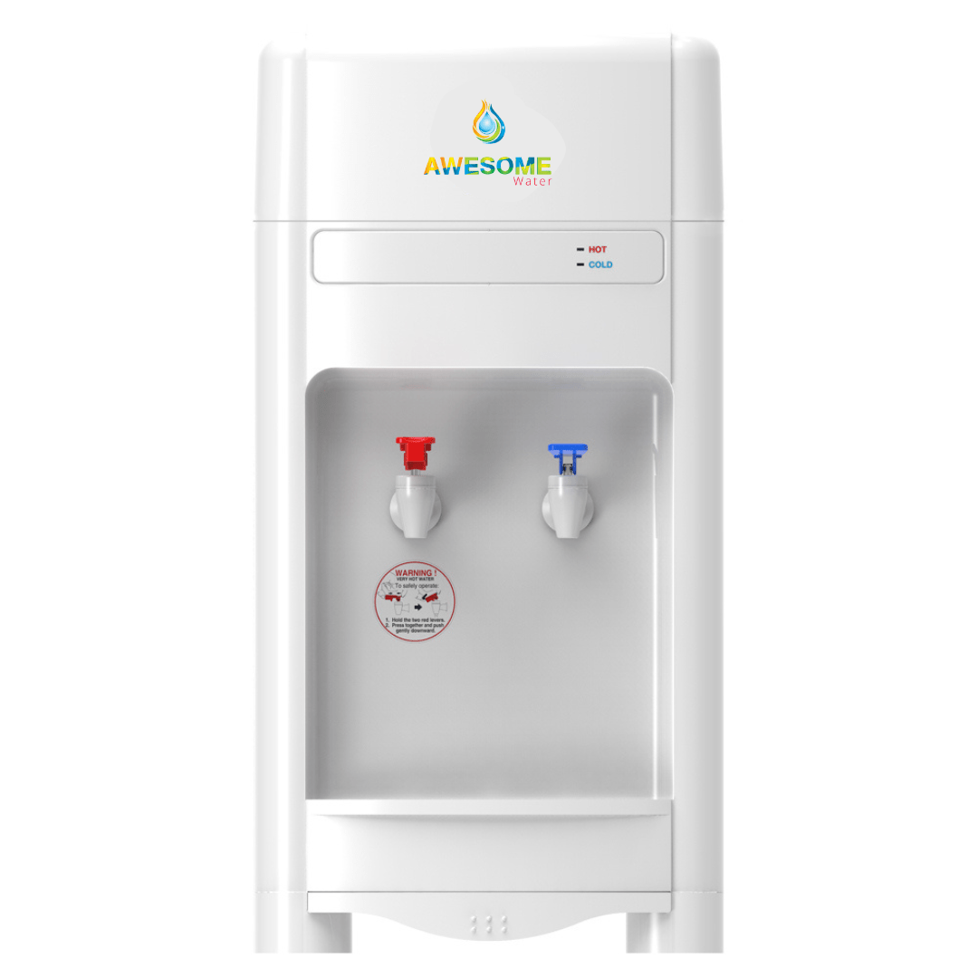 AWESOME WATER® - BIG BELLY AUTO FILL (PLUMBED) - BENCH TOP WATER DISPENSER