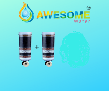 AWESOME WATER FILTER - 8 Stage Filter - Premium, 2 Pack - Awesome Water