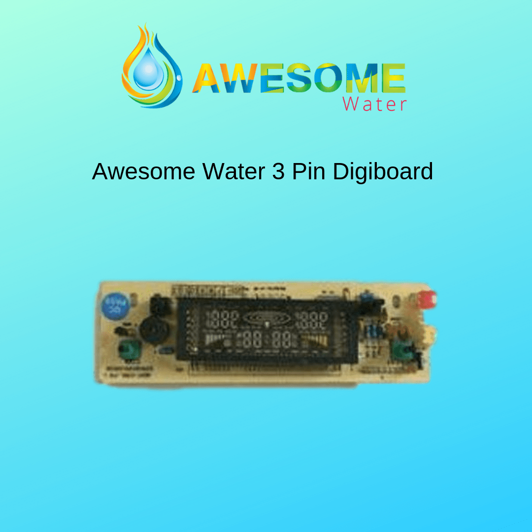 Retail Digiboard AWESOME WATER - Cooler 3 Pin Digiboard | Awesome Water®