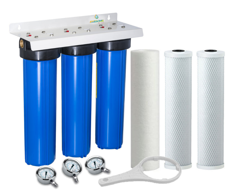 Awesome Water® 20" Triple WOH Filtration - Town Water - Awesome Water