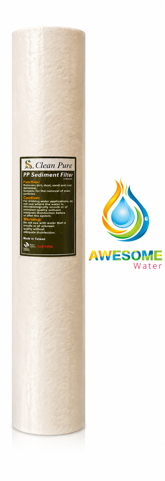 20" Antibacterial Polyspun Sediment Replacement Filter