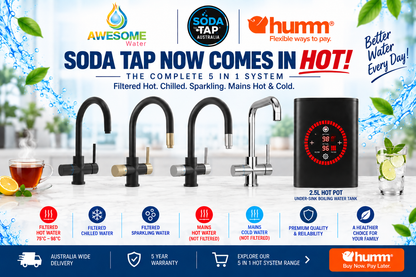 Awesome Water – Soda Tap Hot 5-in-1 System