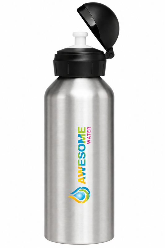AWESOME WATER - Stainless Steel Water Bottle