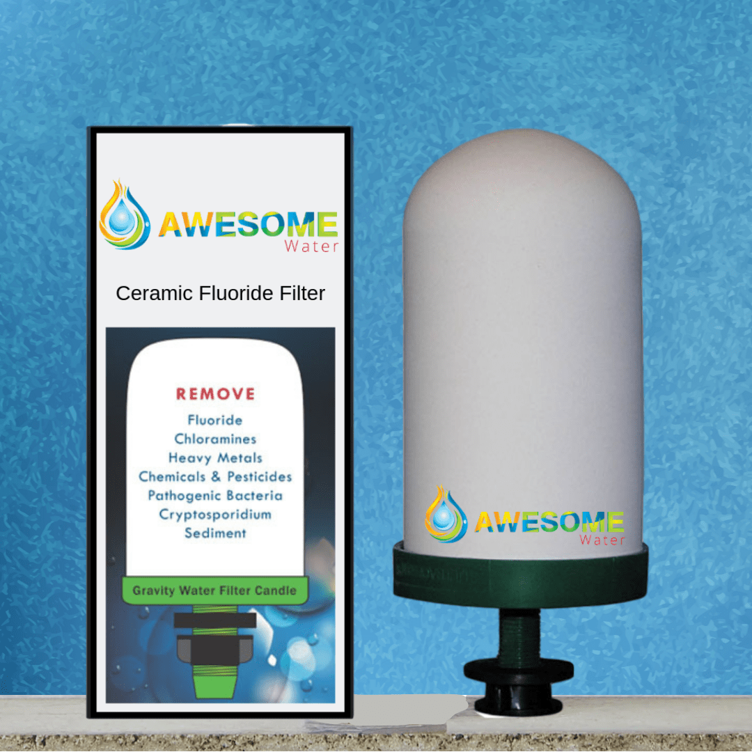 AWESOME WATER® FILTER - Ceramic Fluoride Dome Filter