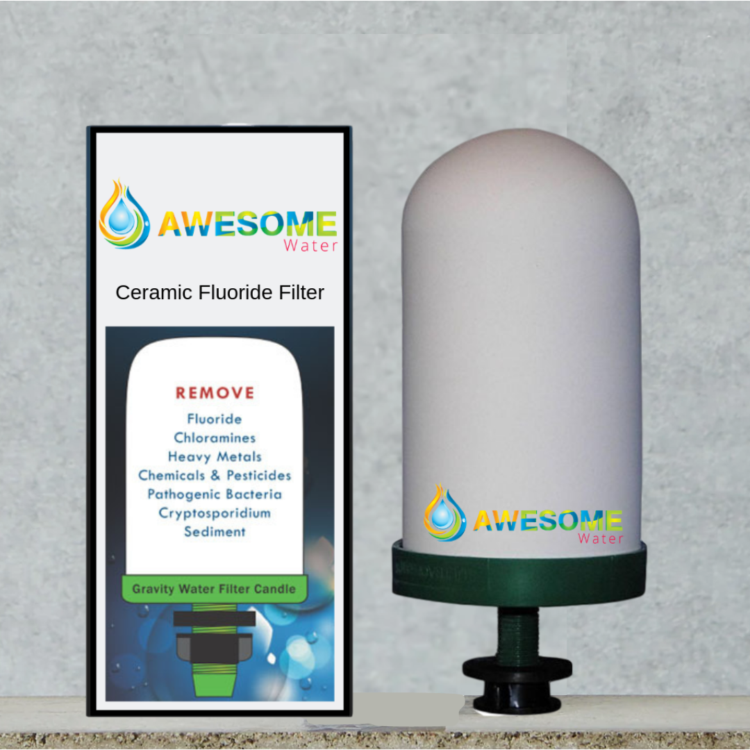 AWESOME WATER® FILTER - Ceramic Fluoride Dome Filter - Awesome Water