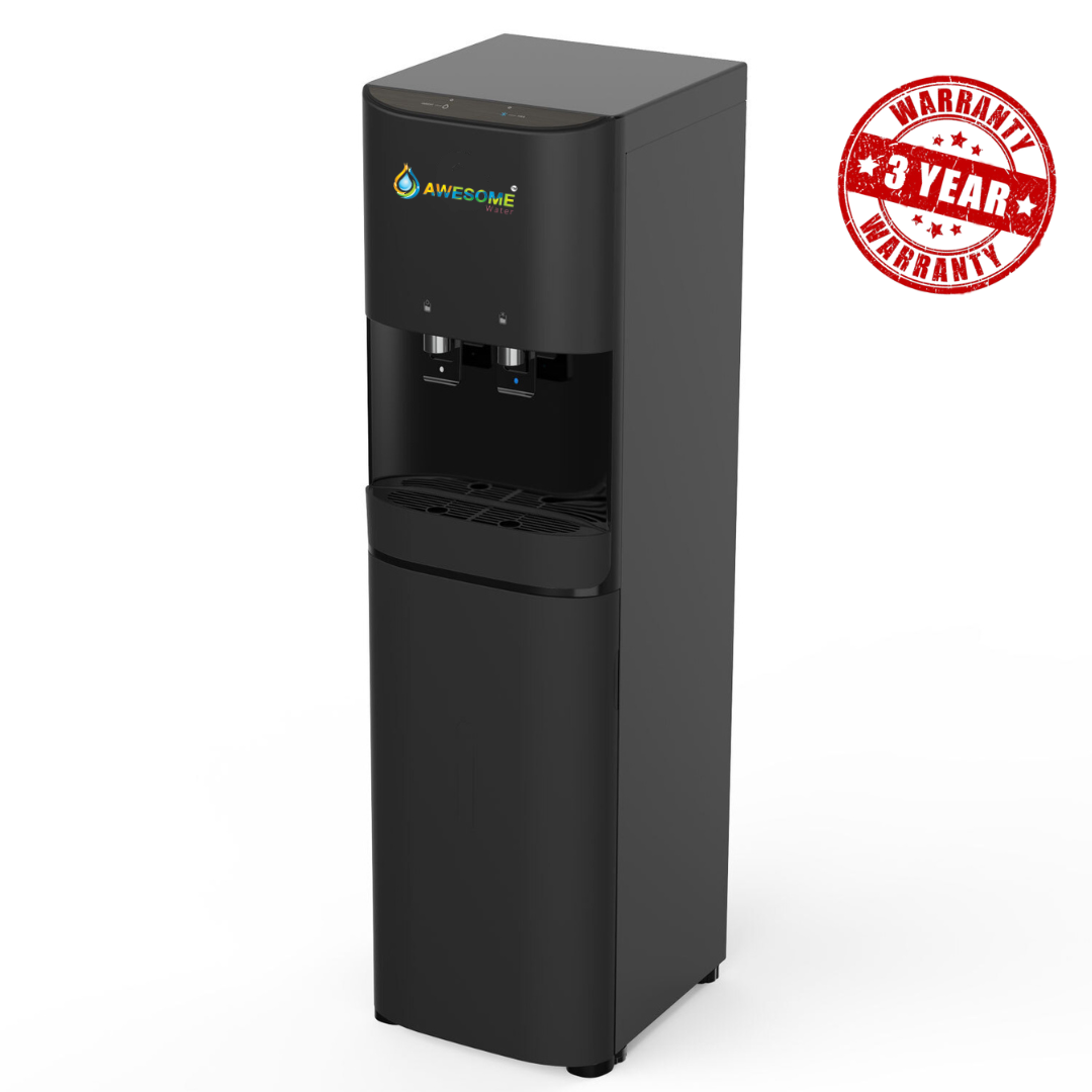 AWESOME WATER® - ELITE - AUTO FILL (PLUMBED) - FLOOR STANDING WATER DISPENSER - Awesome Water