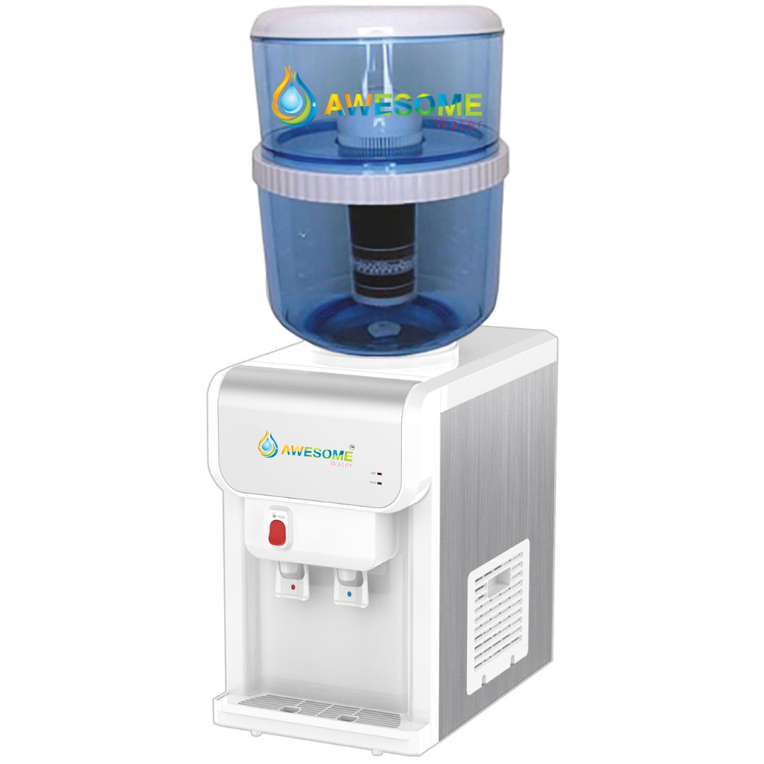 AWESOME WATER® - ECLIPSE - BENCH TOP WATER DISPENSER - Awesome Water