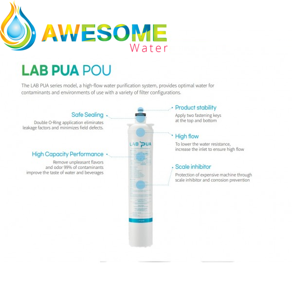 AWESOME WATER® - Lab Pua Residential Water Filter Kit (D.I.Y) - Awesome Water