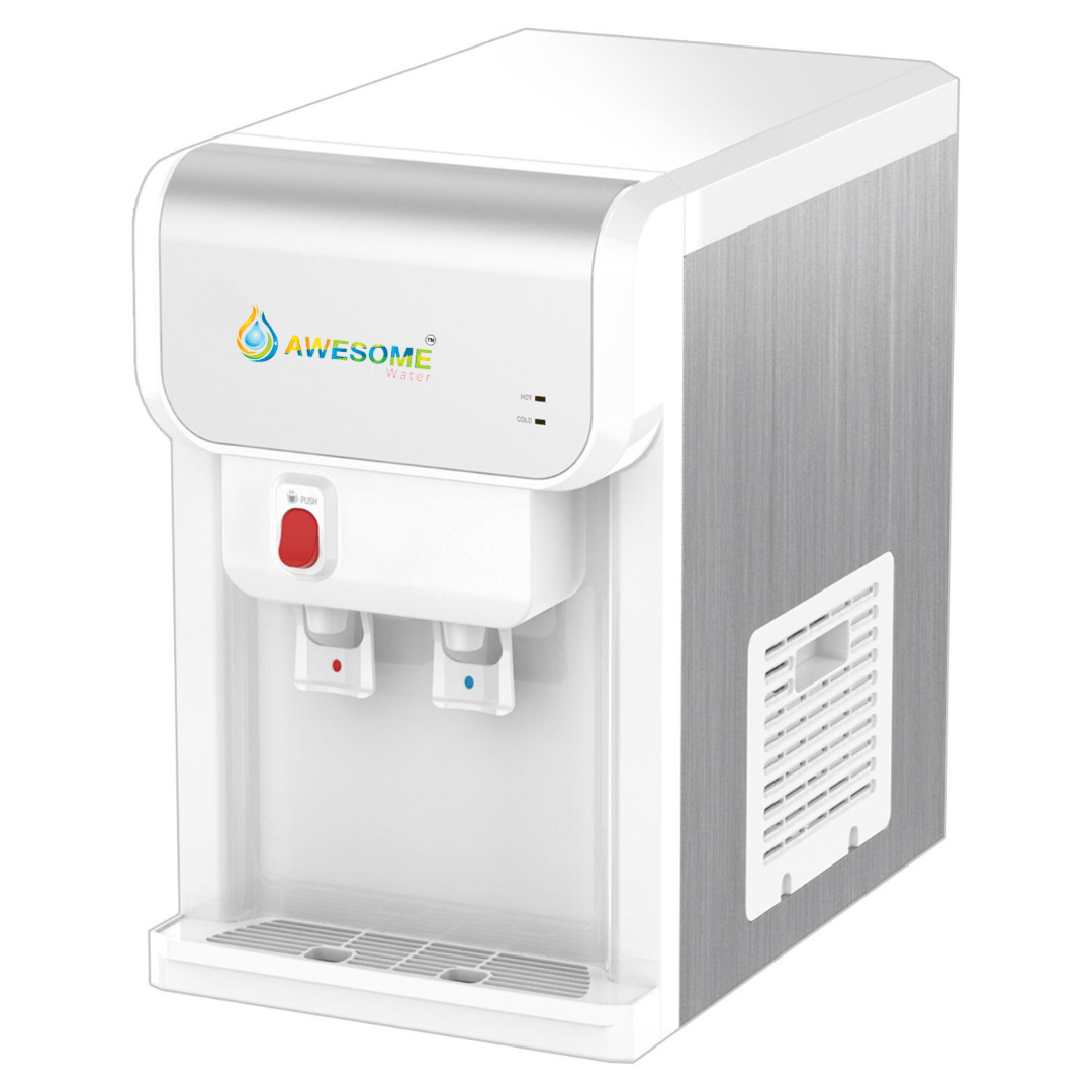 AWESOME WATER® - ECLIPSE - AUTO FILL (PLUMBED) - BENCH TOP WATER DISPENSER
