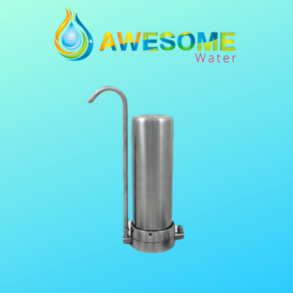 AWESOME WATER FILTER - Bench Top Stainless Steel Water Filter - Awesome Water