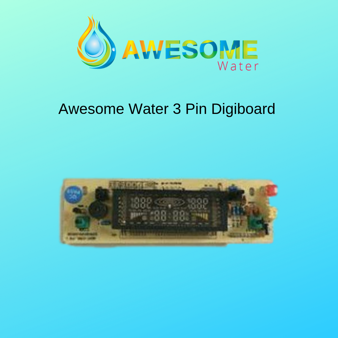 AWESOME WATER - Cooler 3 Pin Digiboard - Awesome Water