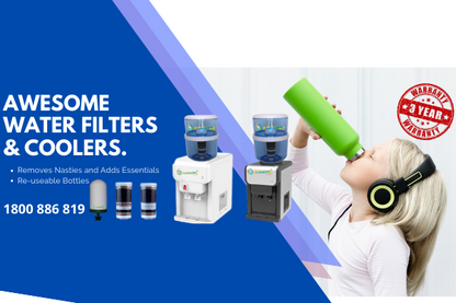 AWESOME WATER FILTER - 8 Stage Filter - Premium, Buy 4 Bundle Pack + 20L Bottle Upgrade Kit & Free Delivery - Awesome Water