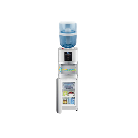 AWESOME WATER COOLER - SILVER - HOT, COLD & AMBIENT - FLOOR STANDING WATER DISPENSER WITH FRIDGE! - Awesome Water
