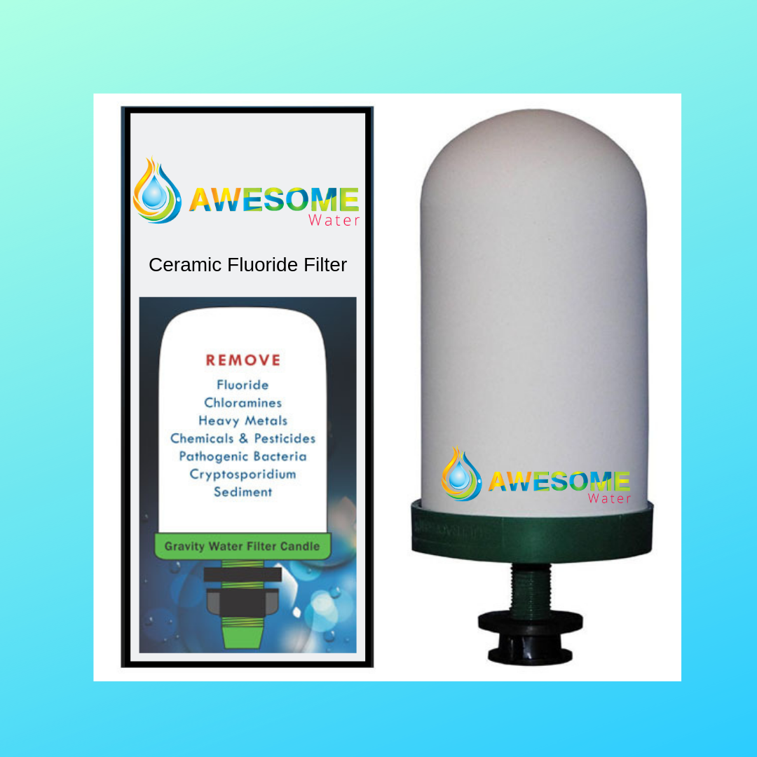AWESOME WATER FILTER - Ceramic Fluoride Dome Filter - Awesome Water