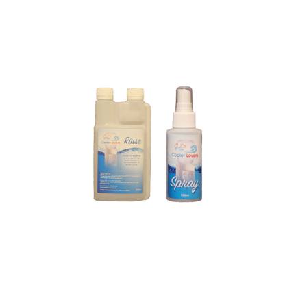 COOLER LOVERS™ - Rinse & Spray Sanitiser Bundle Pack - Awesome Water