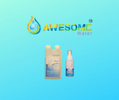 COOLER LOVERS - Rinse & Spray Sanitiser Bundle Pack - Awesome Water