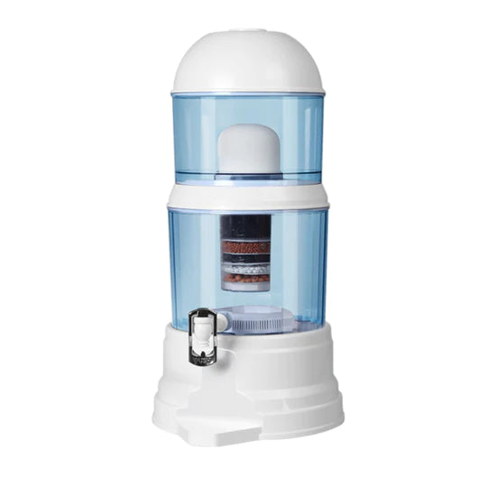 Awesome Water® - 16L Benchtop 8 Stage Water Filter Purifier Carbon Stone Ceramic Dispenser - Awesome Water